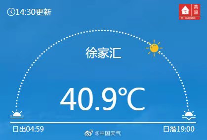 40.9℃！上海气温追平1873年来最高纪录